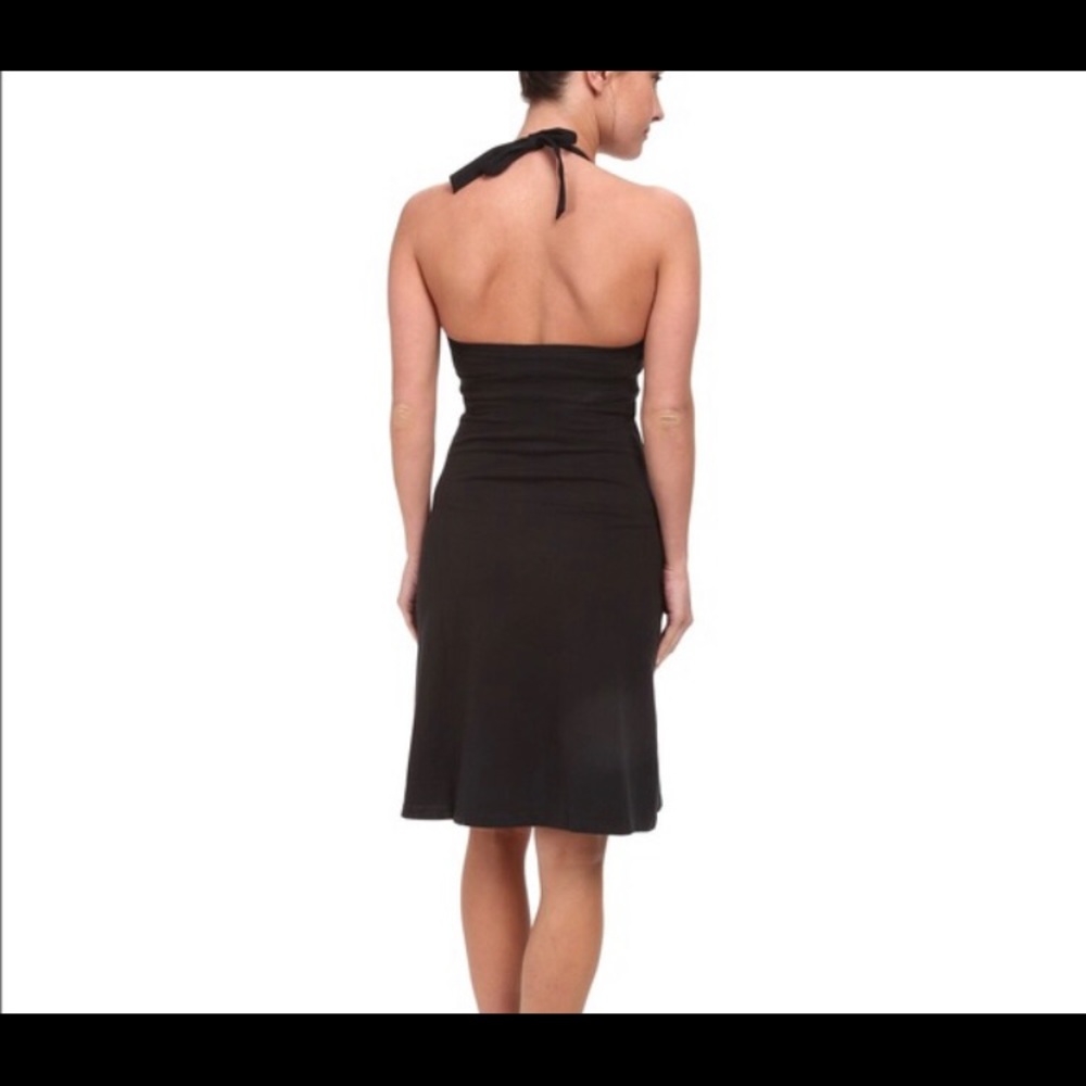 Patagonia black halter dress sz M